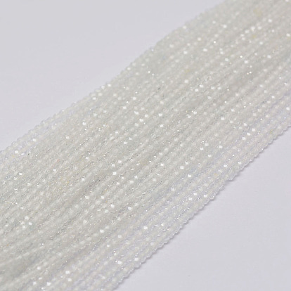 Природных кристаллов кварца бисер нитей, круглые, граненые