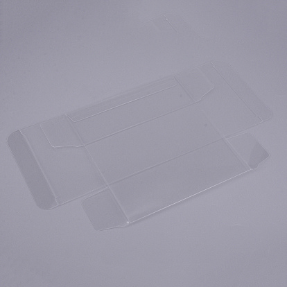Transparent PVC Box Candy Treat Gift Box, for Wedding Party Baby Shower Packing Box, Rectangle