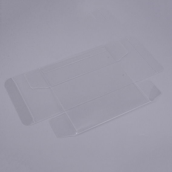 Transparent PVC Box Candy Treat Gift Box, for Wedding Party Baby Shower Packing Box, Rectangle