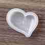 DIY Mended Heart Shaped Ornament Food-grade Silicone Molds, Resin Casting Molds, For UV Resin, Epoxy Resin Craft Making