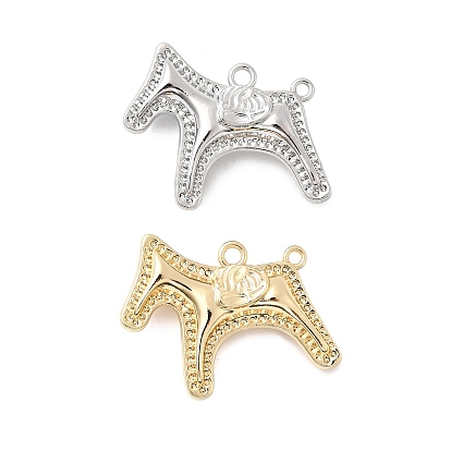 Подвески из сплава , лошадь, долговечный, без свинца и без кадмия, стойки покрытие