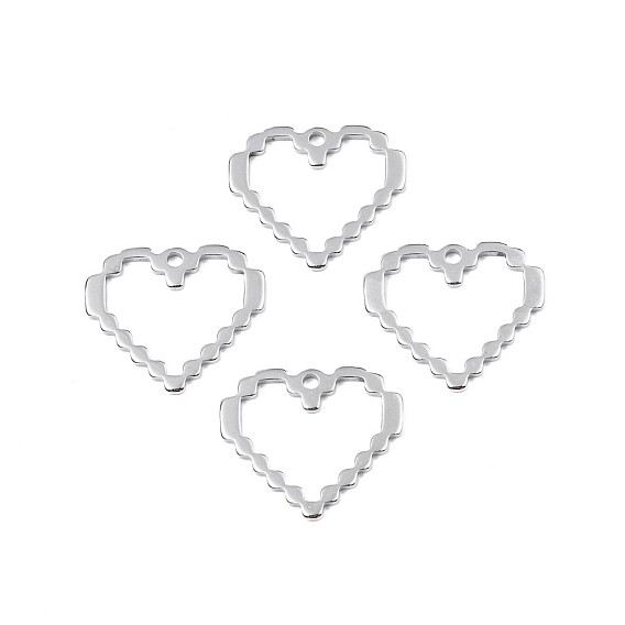 201 подвески из нержавеющей стали, сердце