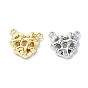 Alloy Link Charms, Heart