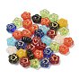 Backfarbe, verschiedene Stile, Glasperlen, goldenen Metall umschlungen, Blume
