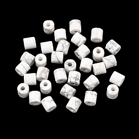 Бусины из природных Говлит, колонка