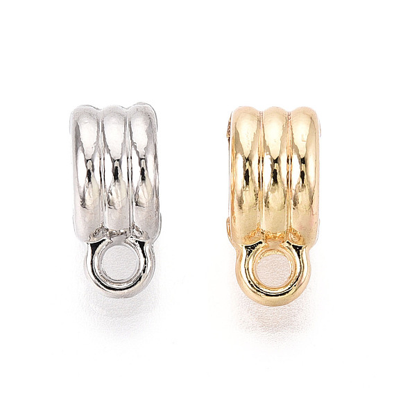 Поручни из сплава для покрытия стойки, петля под залог, крупные бусины под залог, трубка, без свинца, без никеля и без кадмия