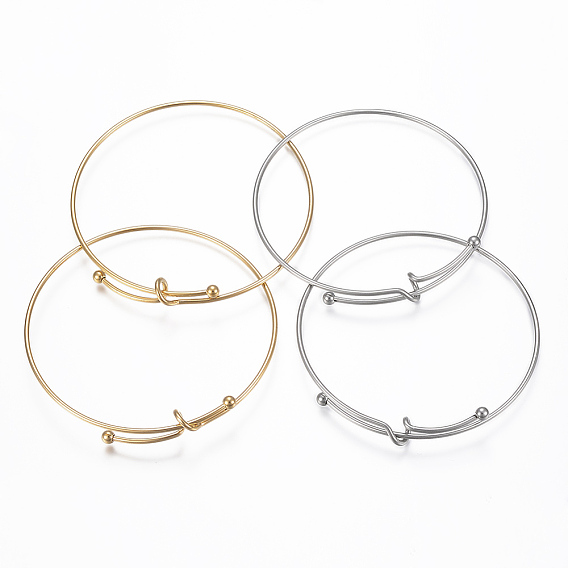 Регулируемые 304 браслеты из нержавеющей стали