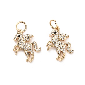 Латунные микро проложить кубического циркония подвески, чары пегаса, с целью перехода в кольце
