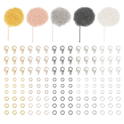 DIY Iron Chains Necklaces Making Kits