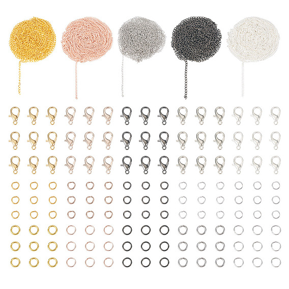 DIY Iron Chains Necklaces Making Kits