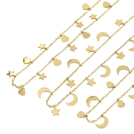 304 женские ожерелья-нагрудники из нержавеющей стали, золотые