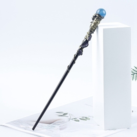 Cat Eye Magic Wand, Cosplay Magic Wand, with Wood Wand, for Witches and Wizards