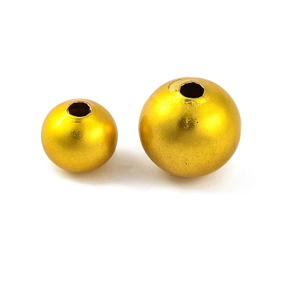 Латунные бусины, без свинца и без кадмия, круглые