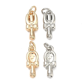 Милые латунные подвески, подвески в виде вилки/ложки