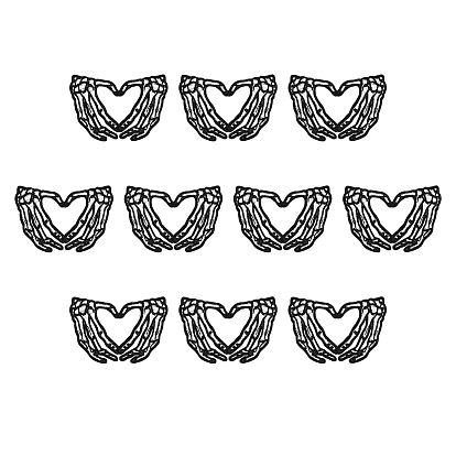 Самоклеящиеся заплатки из полиэстера в форме сердца, наклеить патч, аксессуары для костюма, аппликация