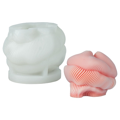 Qualité alimentaire, pensez aux moules en silicone pour bougies à boule vortex, pour la fabrication de bougies
