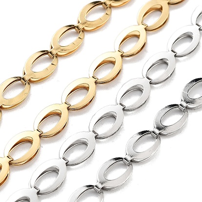 Вакуумное покрытие pvd 304 звенья цепи из нержавеющей стали, овальные, несварные, с катушкой
