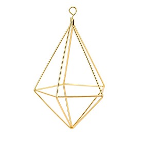 Железные вешалки для растений, подставка для растений, ромб