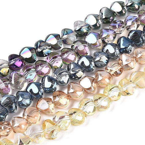 Гальванизируйте прозрачное стекло бисер нитей, самородки, Топ пробуренной