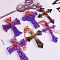 DIY Cross Pendant Silicone Molds, Resin Casting Molds, for UV Resin, Epoxy Resin Jewelry Making