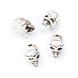 Tibetan Style Alloy Beads, Skull