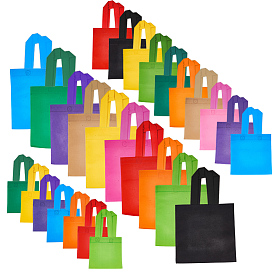 PandaHall Elite Eco-Friendly Reusable Bags, Non Woven Fabric Shopping Bags