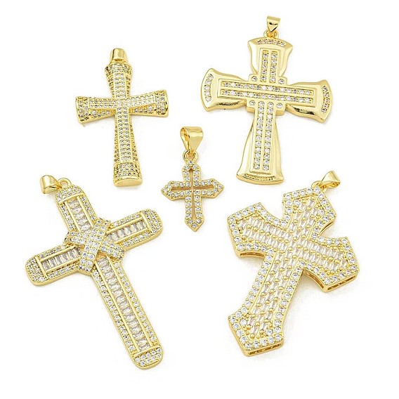 Подвески из кубического циркония с покрытием из латуни, без свинца и без кадмия, долговечный