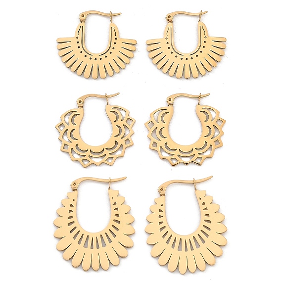 304 серьги-гвоздики из нержавеющей стали для женщин, богемный