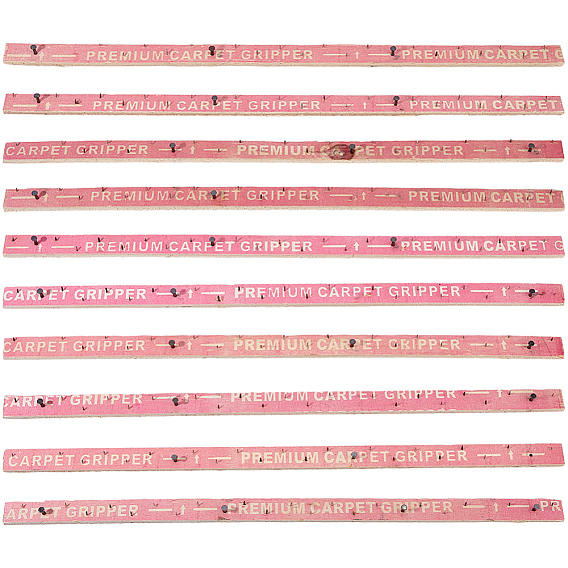 Wood Tufting Frame Tack Strip, Carpet Tack Strips with Iron Nails