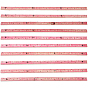 Wood Tufting Frame Tack Strip, Carpet Tack Strips with Iron Nails