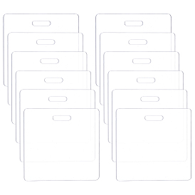 Прозрачные акриловые заготовки для значков друзей, прямоугольные