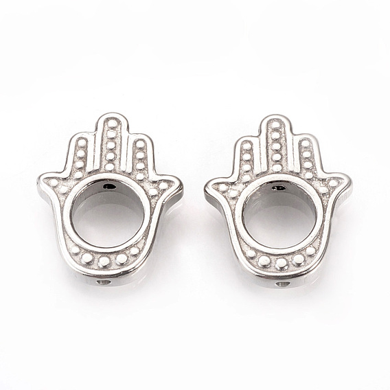 304 рамы из нержавеющей стали, hamsa рука / рука fatima / рука miriam