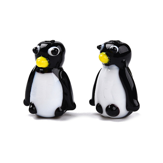 Бусины лэмпворк , пингвин