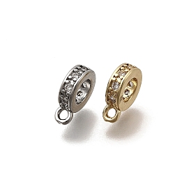 Латунные поручни из прозрачного кубического циркония с микропаве