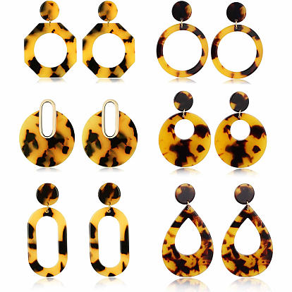 SUNNYCLUE Cellulose Acetate(Resin) Big Pendants
