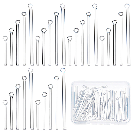 60 шт 5 стиль подвески из нержавеющей стали, бар