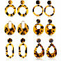 SUNNYCLUE Cellulose Acetate(Resin) Big Pendants