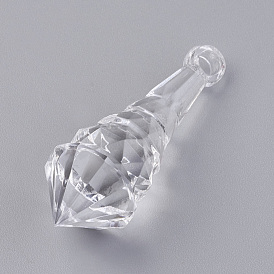 Прозрачные акриловые подвески