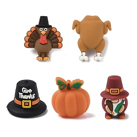 Силиконовые бусины на День благодарения, фокусные бусы