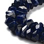 Natural Sodalite Beads Strands, Nuggets, Faceted