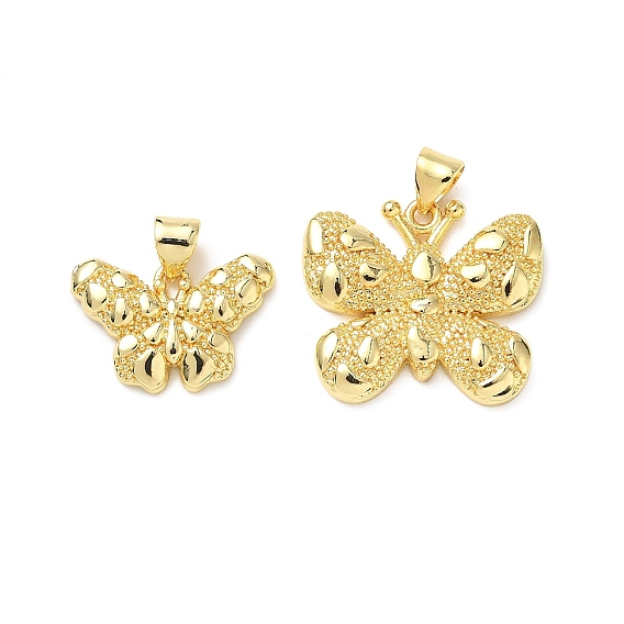 Латунные подвески, бабочка, стойки покрытие, без свинца и без кадмия, долговечный