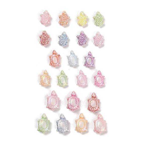 Пластиковые бусины, ремесло бусы, черепаха