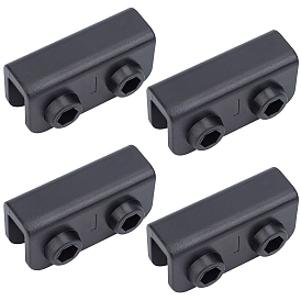 4шт. соединителей для замены в палатках и беседках из АБС-пластика, прямоугольные