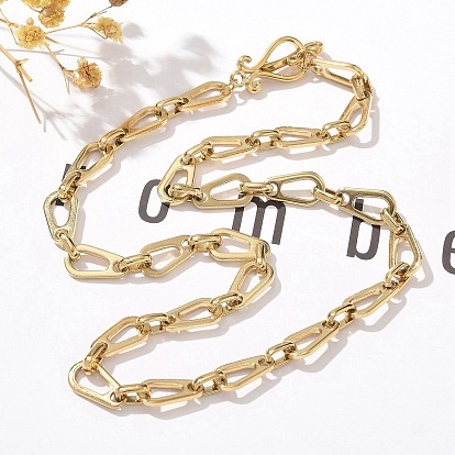 304 ожерелья из нержавеющей стали в форме капли для женщин