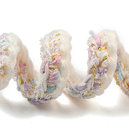Polyester Crochet Lace Trim, Knitted Decor Trimming for Clothes Bridal Dress