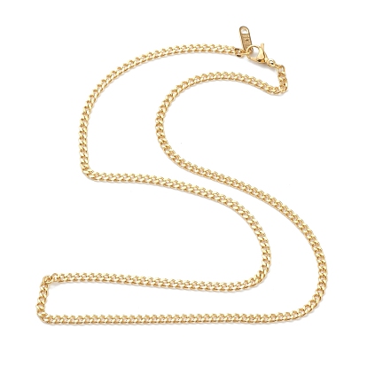 Вакуумное покрытие pvd 304 ожерелья из нержавеющей стали, граненые, с карабин-лобстерами 