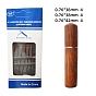 Iron Yarn Needles, Big Eye Blunt Needles, for Cross-Stitch, Knitting, Ribbon Embroidery, with Wood Box