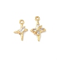 Латунные микро проложить кубического циркония подвески, звезды прелести, без никеля 