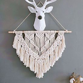 Bohemian decorative tapestry handicraft Nordic style wall hanging background wall pendant tassel cotton home props