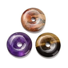 Природных драгоценных камней подвески, подвески в виде пончиков/пи-дисков